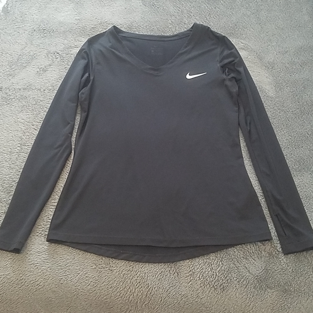 Womens Nike Dri Fit Long Sleeve Shirt